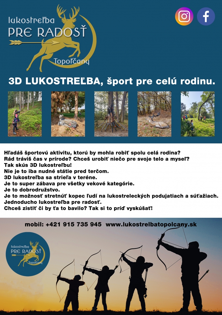 3d lukostrelba pre radost Topolcany