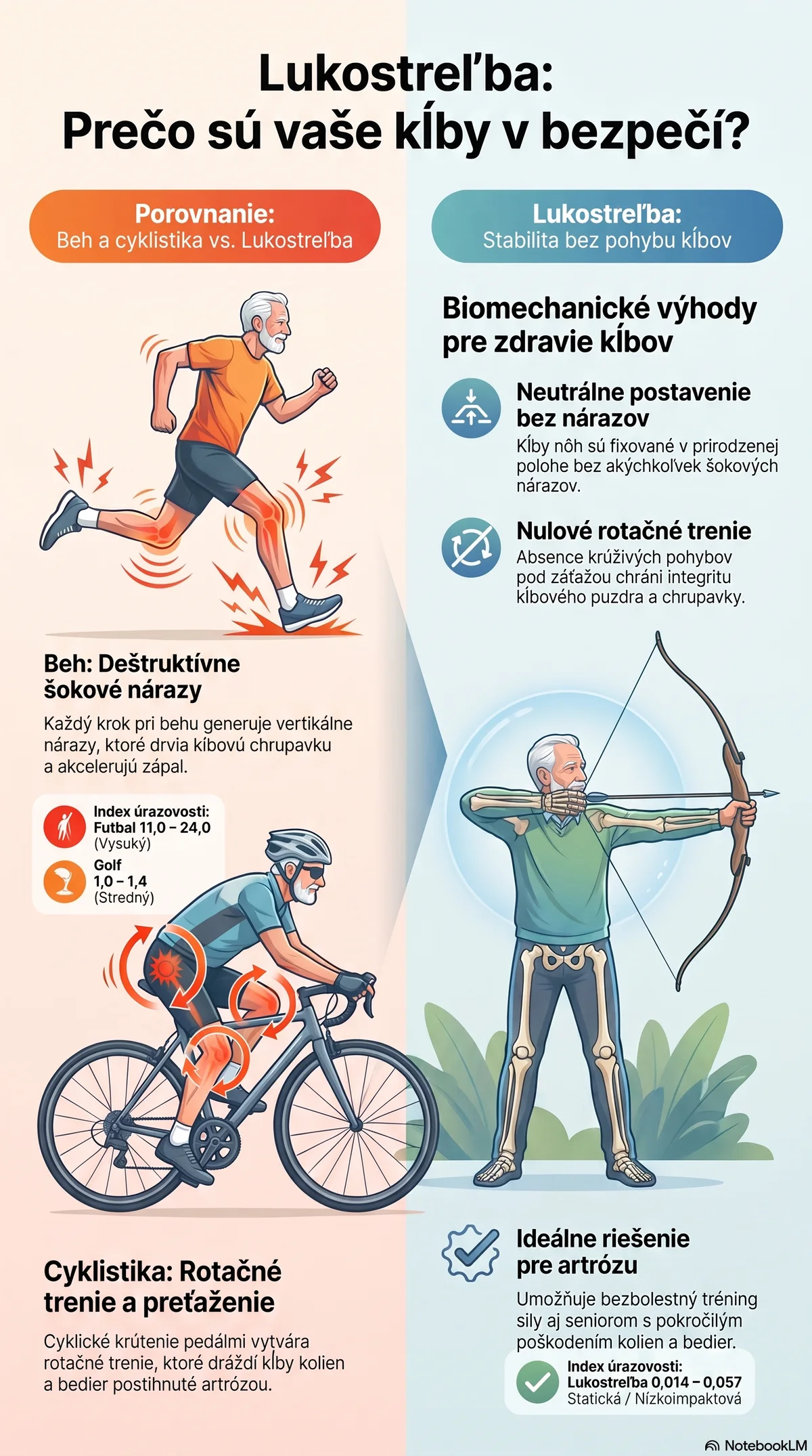 Lukostreľba a zdravie kĺbov
